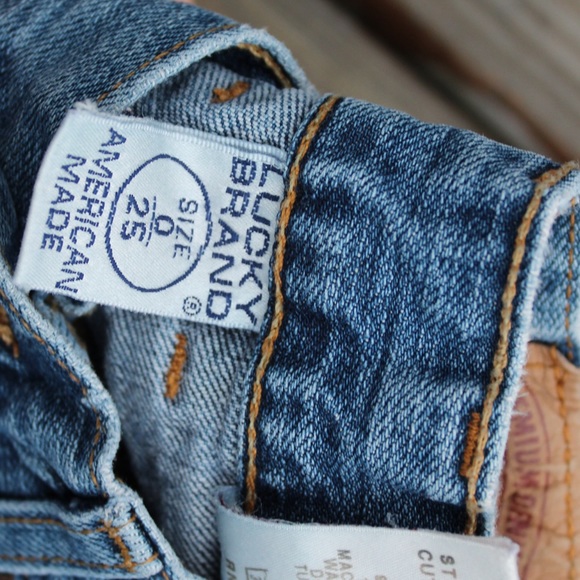 Lucky Brand Jeans Size 0 (25 Waist) Light Wash - Picture 5 of 5